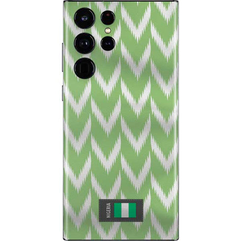 Nigeria Soccer Flag Galaxy S22 Ultra Skin